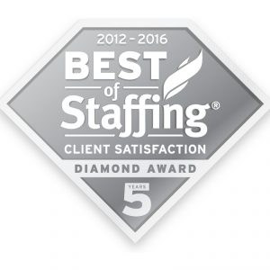 Best of Staffing diamond award